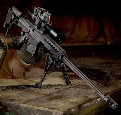 j.....n - Barrett M98B (98 Bravo) .338 Lapua Magnum

#nocnazmianapodbronia #jessena...