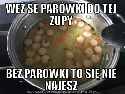 staniu - Moja żona stwierdziła, że zupa jest mało treściwa ( ͡° ͜ʖ ͡°) i dołożyła coś...