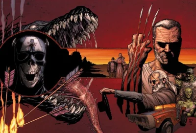 l.....6 - @Mnichu: post apokaliptyczne (ale nie jestem pewnien) jest Old man Logan