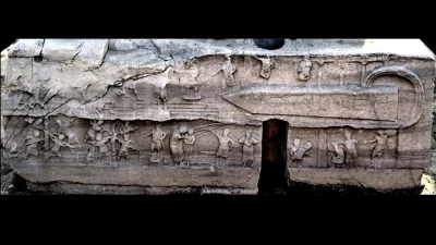 Gorti - Transport wielotonowych bloków kamienia: Rzymianie transportowali nawet 300 c...