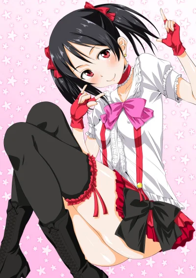 Azur88 - #randomanimeshit #loveliveschoolidolproject #yazawanico #longhair #blackhair...