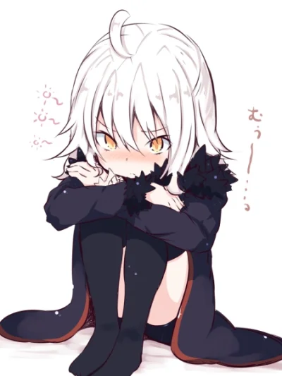 bakayarou - #randomanimeshit #fate #fategrandorder #jeannealter #blushedface #zakolan...