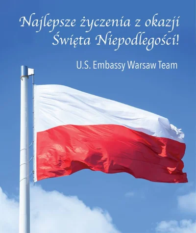 mossad - Najlepsze życzenia w dniu Święta Niepodległości przekazuje nam Ambasada Stan...