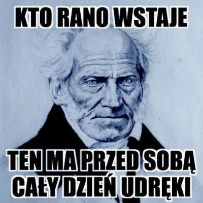 Rzuku - Mój ziomek #shopenhauer ma inny pogląd ( ͡° ʖ̯ ͡°)