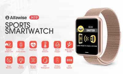 TechBoss-pl - Całkiem fajna opaska/smartwatch przypomina Apple Watcha. Kosztuje tylko...