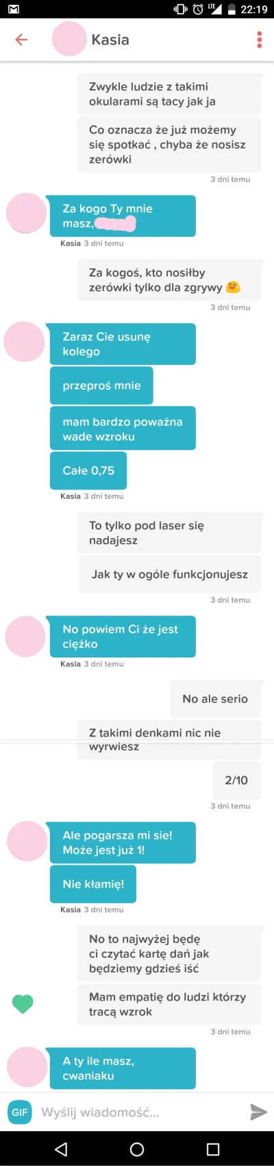 opolski - Dzień pierwszy #1
Nadal jestem w szoku, że tinder jednak działa
Jak będzi...