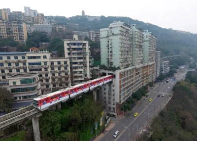 WILI7777 - Chongqing City w południowo-wschodniej części Chin, ze względu na dużą gęs...