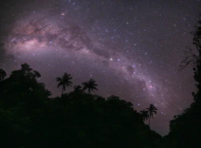 d.....4 - Droga Mleczna nad wyspą Mangaia

#astronomia #kosmos #conocastrofoto #dobra...