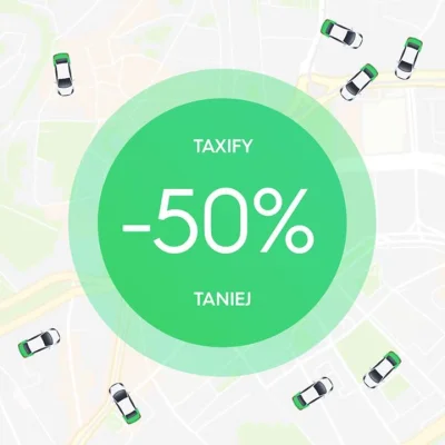 DobryZiomek - Taxify właśnie ruszyło w Bydgoszczy ze zniżką 50%. Z tego powodu mam do...