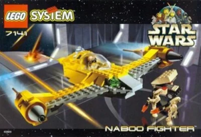 Nefalem - @kapitan_kleks lego system star wars 7471 Naboo Fighter ( ͡º ͜ʖ͡º)