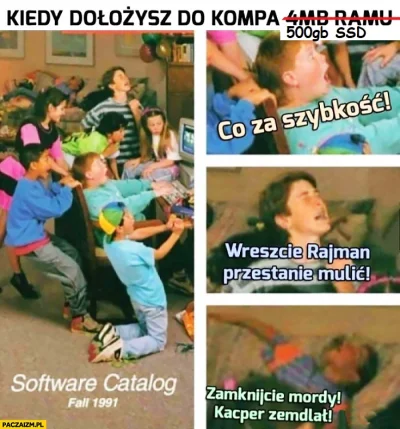 Camilli - Pierwsze uruchomienie laptopa po upgrejdzie xD

#heheszki #informatyka #s...