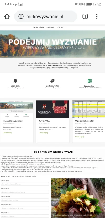 FHA96 - Przedstawiamy naszą nową stronę internetową.

www.mirkowyzwanie.pl

Zachę...