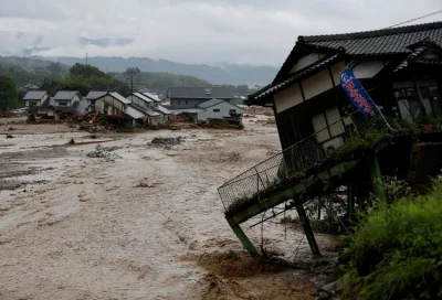 ama-japan - Powódź wygląda jakby przeszło tsunami