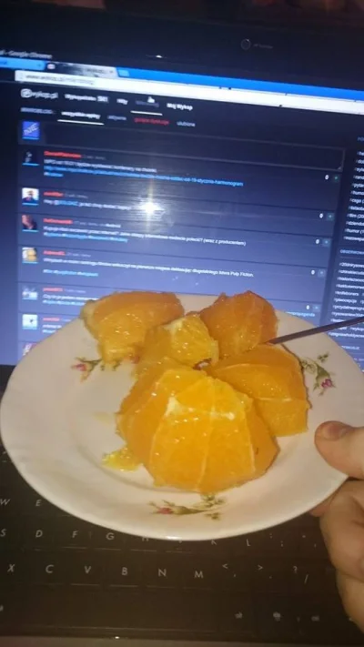 t.....i - Mirki, pomarańczka komuś? ( ͡° ͜ʖ ͡°)
#pomarancze