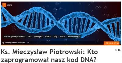 saakaszi - > Genialny kod programowy znajdujący się w ludzkim DNA wskazuje na nieskoń...