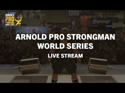 johnmorra - Eliminacje do Arnolda #strongman USA live. Dwóch Polakow w stawce. Oczywi...