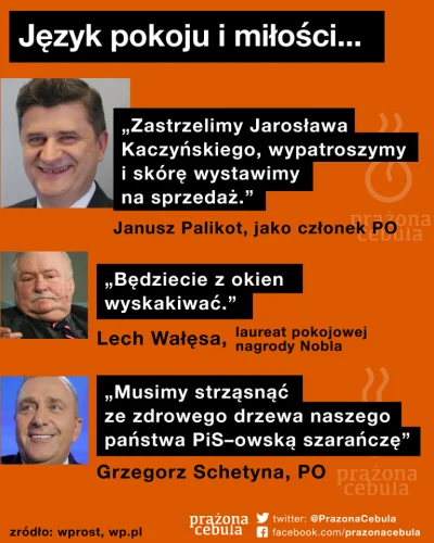 S.....u - NIE dla mowy nienawiści. NIE dla POKO. NIE dla tych hipokrytów niszczących ...