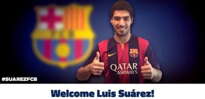 sha4ky - Luis Suarez oficjalnie piłkarzem Barcelony.



SPOILER
SPOILER




#pilkanoz...