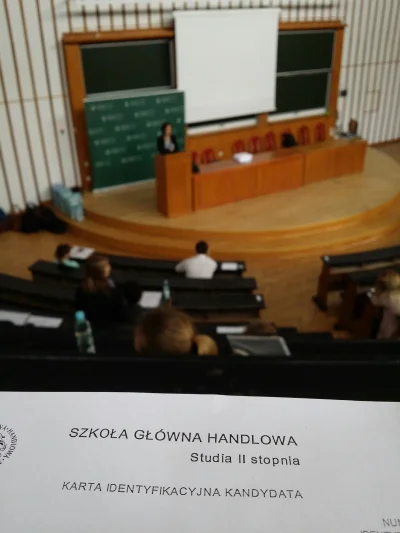 M.....7 - Oto moja chwila prawdy... #sgh #warszawa #student #egzamin