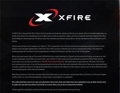 Migfirefox - Xfire się zwija

#xfire #gry #pcmasterrace