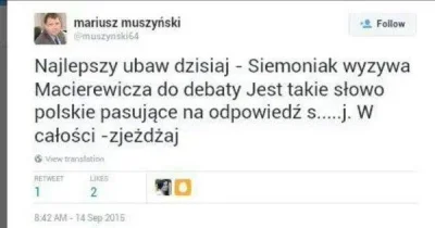 Thon - Oto zachowanie jednego z kandydatów na stanowisko Prezesa TK zgłoszonego po dz...