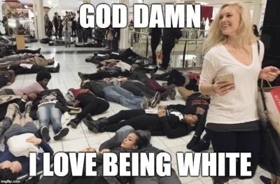 resuf - @bastianbastiante: 
 jej mina mówi: God damn I love being white ( ͡° ͜ʖ ͡°)
...