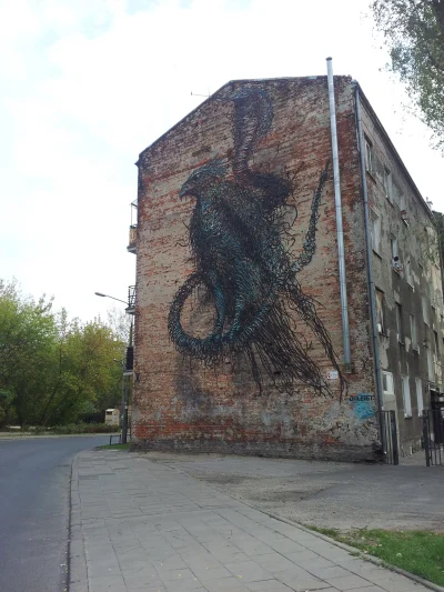 masztan - Aniołki wykonał Marek Sułek. Dodam jeszcze jeden mural od Lubelskiej.