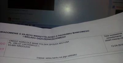 kusioo - Właśnie odebrałem z poczty takie cuś. Chcą mi zająć konto bo nieopłacony man...