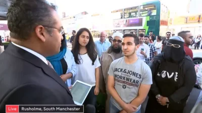 Amadeo - W UK w telewizji był wywiad z muzułmanami, jaki to islam jest pokojowy i peł...