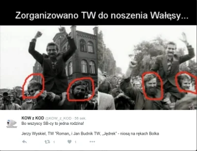 g.....5 - Heheszki z twittera. Wałęsa niesiony przez dwóch TW
#bolek #walesacontent ...