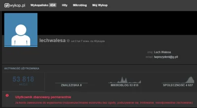 Sq-bi - #tangodown @Iechwalesa ##!$%@? #dd

http://www.wykop.pl/ludzie/Iechwalesa/