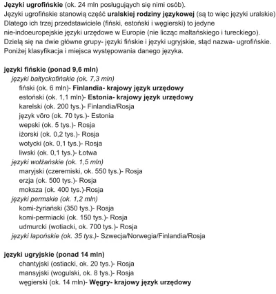 dwiekatedry - Języki ugrofińskie- klasyfikacja i kraje występowania.
#nauka #jezyki ...