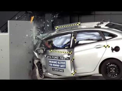 bzooora - To jest IIHS (test small overlap), a nie NCAP. Wyniki bywają zaskakujące. W...