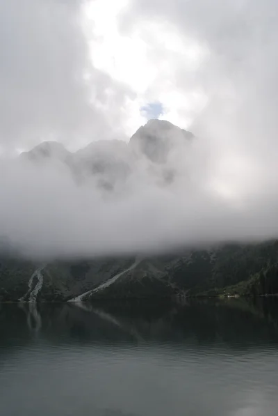 s.....s - Troszkę za chmurami, ale momentami widok był super. #tatry #morskieoko
Ale...