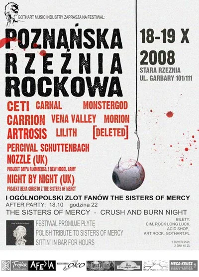 m.....i - sobota #koncert #monstergod #poznan :) http://www.poznanskarzezniarockowa.p...