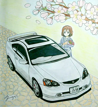 Czokolad - #randomanimeshit #keion #yuihirasawa #samochodyanime #honda #integra #dc5