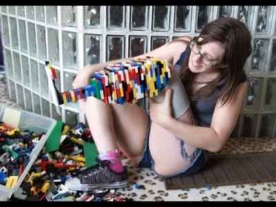angelo_sodano - noga z klocków LEGO, szkoda że nie miała więcej elementów z Technica
...