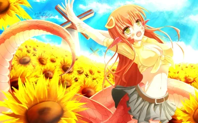 M.....r - #randomanimeshit #brzuszek #monstergirl #monstermusumenoirunichijou #miia #