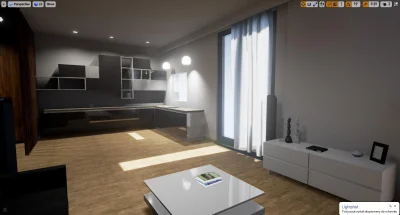einz - Interaktywny projekt wnętrza, wizualizacja mieszkania po której można chodzić,...