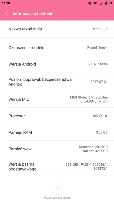 dosart - Nie znam się kompletnie na tych wersjach #miui od #xiaomi. Wie ktoś może, ki...