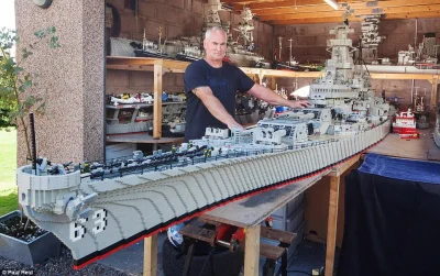 B.....p - USS Missouri w wersji Lego
#modelarstwo #worldofwarships #wows #ciekawostk...