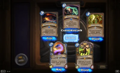 w.....o - #hearthstone O proszę, ostatnio thalmos a jakieś 15 paczek dalej cenarius (...