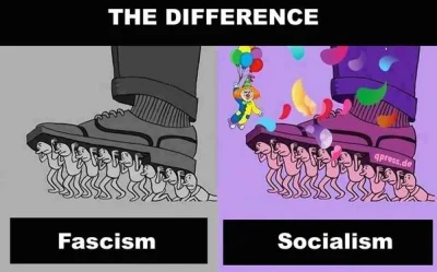 Pinkman - @Ukrop_war: Różnica jest tak ja między faszyzmem a socjalizmem.