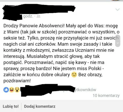 Demon_Opalenizny - Nauczycielka z technikum kumpla, jakies zadupie na południu kraju ...