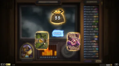 Chcesz_Pomarancze - no jak na 4-3 nie mam co narzekać 
#hearthstone