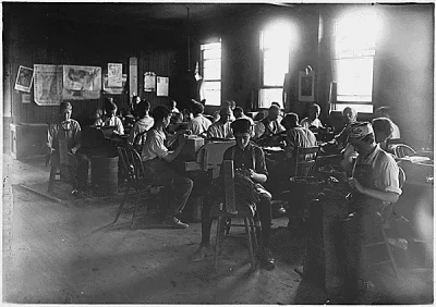 zaltar - Zabawy dzieci w 1908 roku - fabryka cygar stan Indianapolis