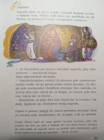 Szpadellos - Trochę przesada, że taka zagadka jest w podręczniku w 4 klasie podstawow...