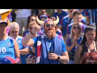 SputnikPolska - Hu! Hu! Hu!
Islandzcy fani piłki nożnej zrobili show pod ścianami Kr...