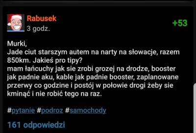 StachZielonka - Mirek chce cały i zdrowy bezpiecznie dojechać a połowa komentarzy go ...