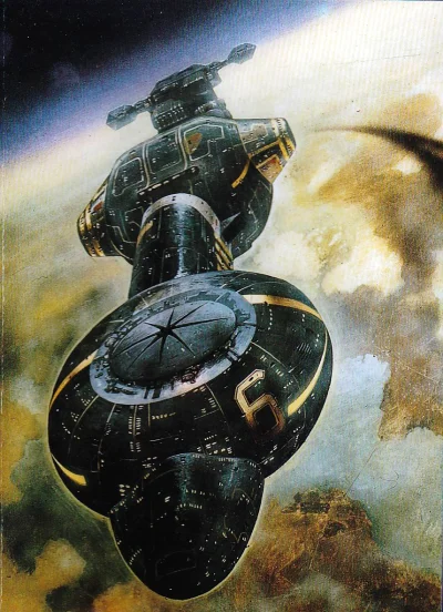 d.....4 - BHW6-Brohench NaveMilitareOrbitale - Franco Storchi

#scifi #art #scifiart ...